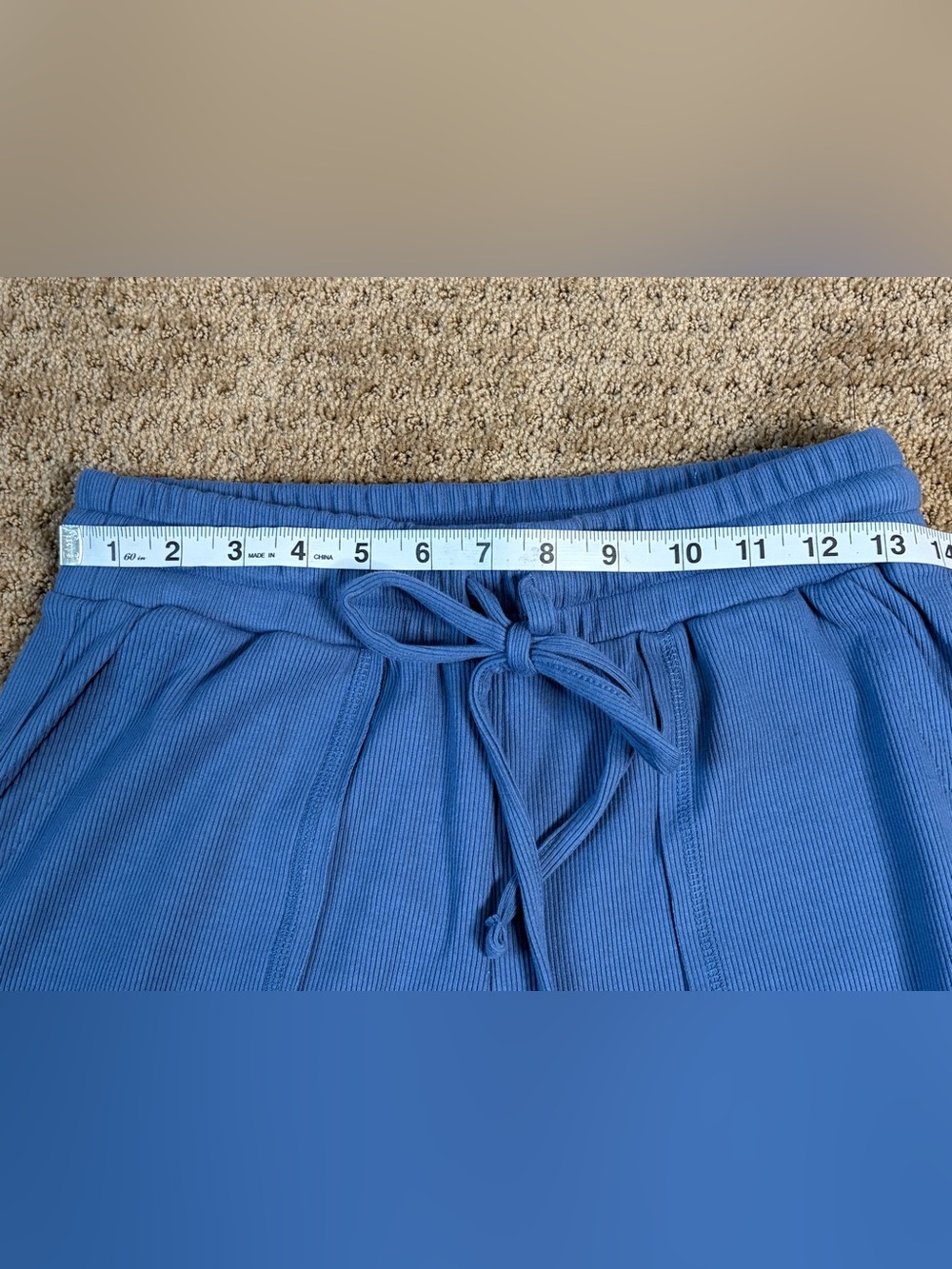 NWOT Zenana Dusty Blue Wide-Leg Lounge Set Medium - Picture 13 of 13